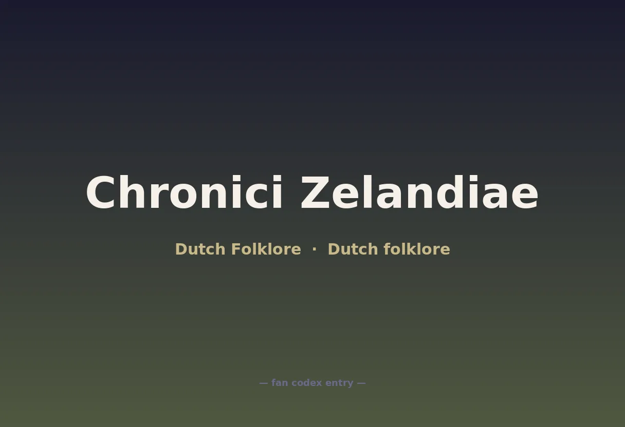 Chronici Zelandiae