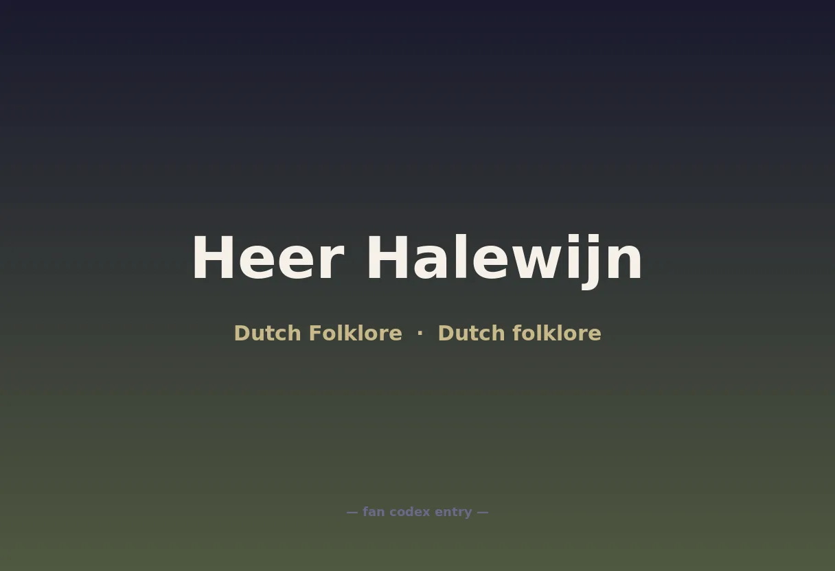 Heer Halewijn