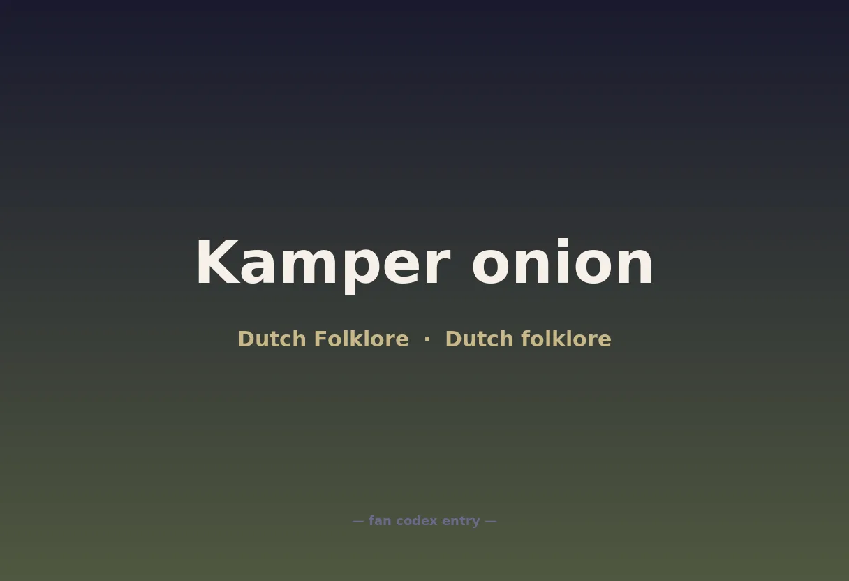Kamper onion