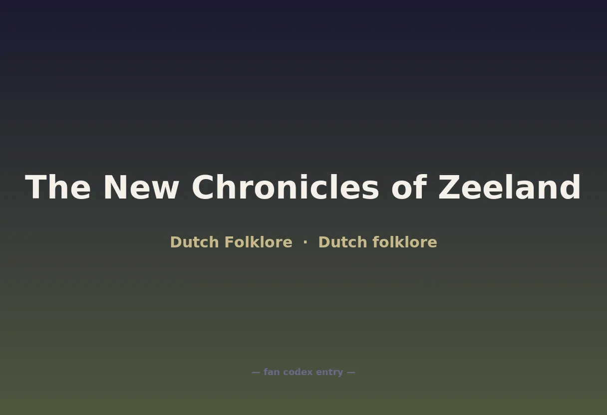 The New Chronicles of Zeeland