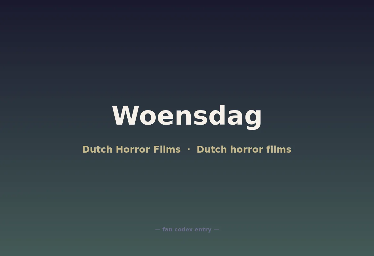 Woensdag