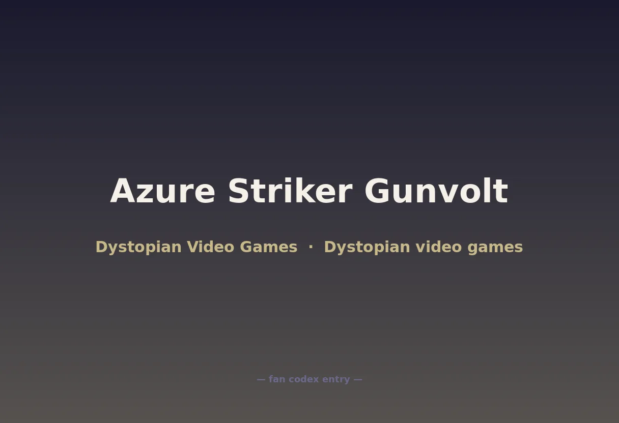 Azure Striker Gunvolt