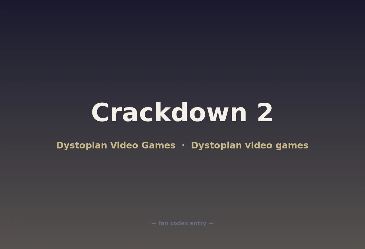 Crackdown 2