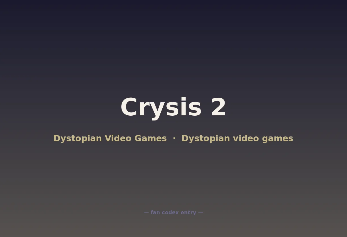 Crysis 2