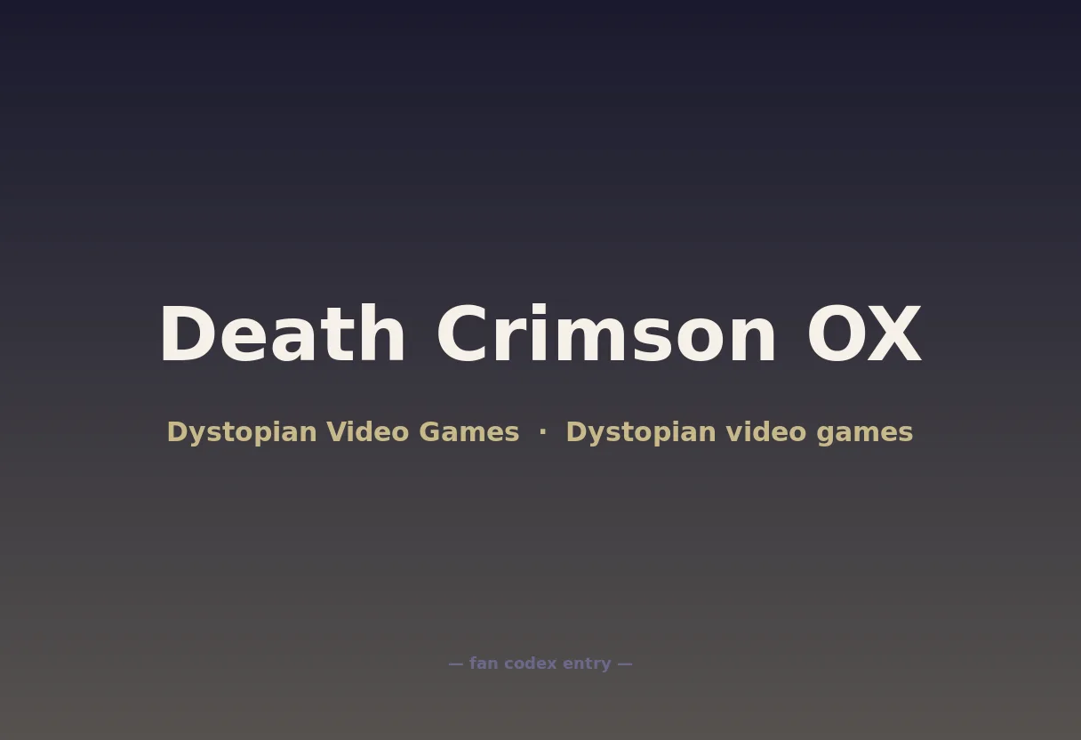 Death Crimson OX