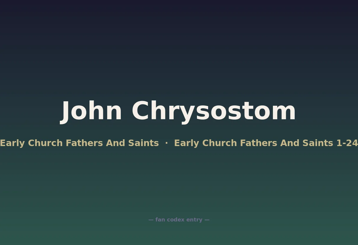 John Chrysostom
