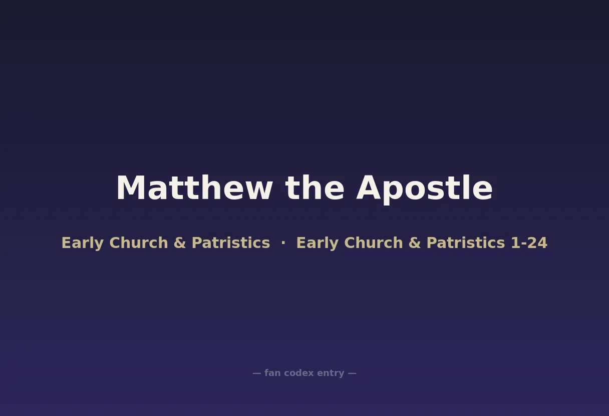 Matthew the Apostle