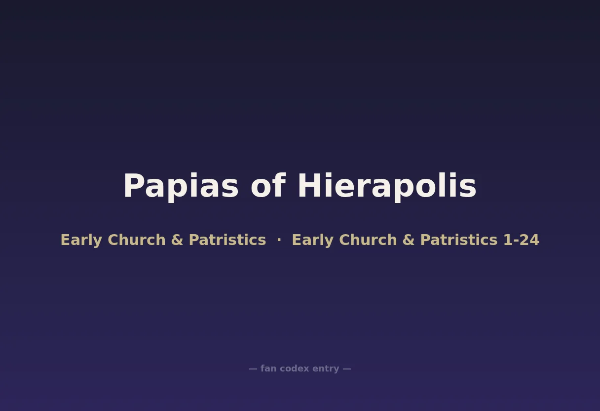 Papias of Hierapolis