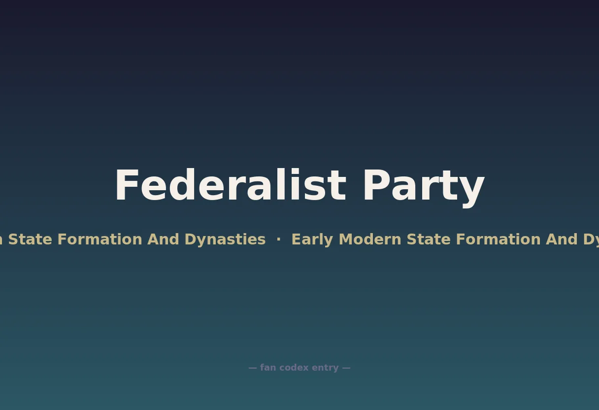 Federalist Party