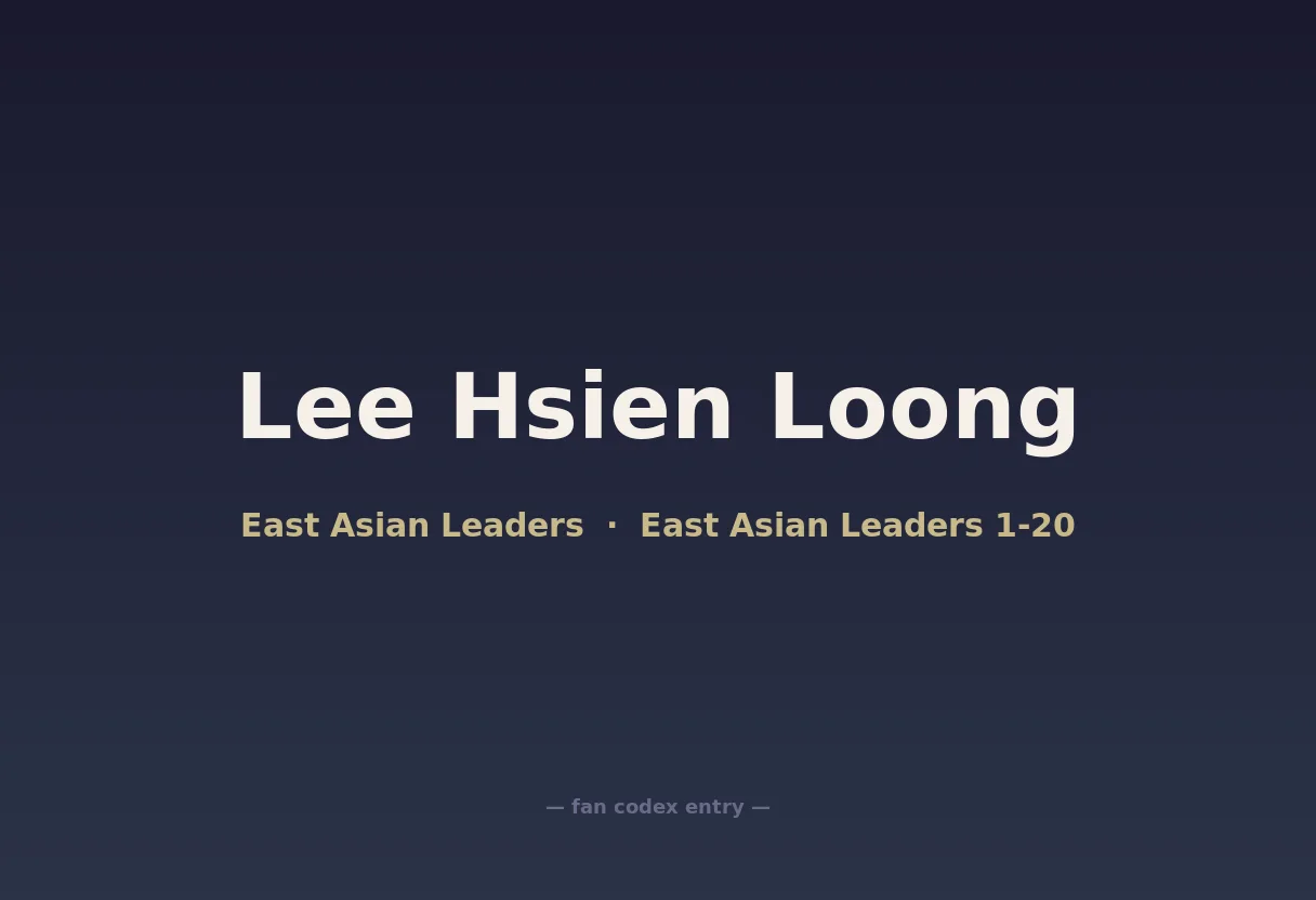 Lee Hsien Loong