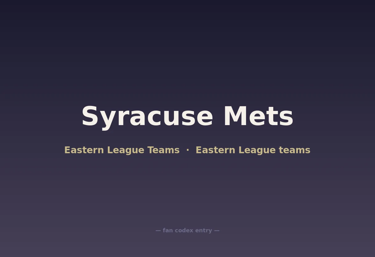 Syracuse Mets