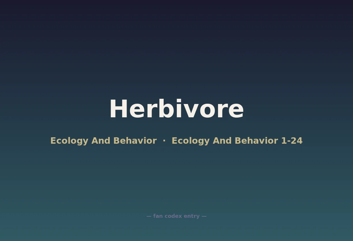 Herbivore