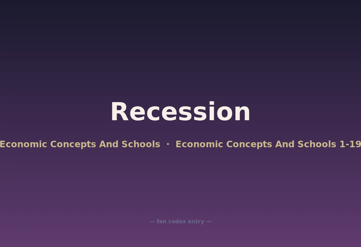 Recession