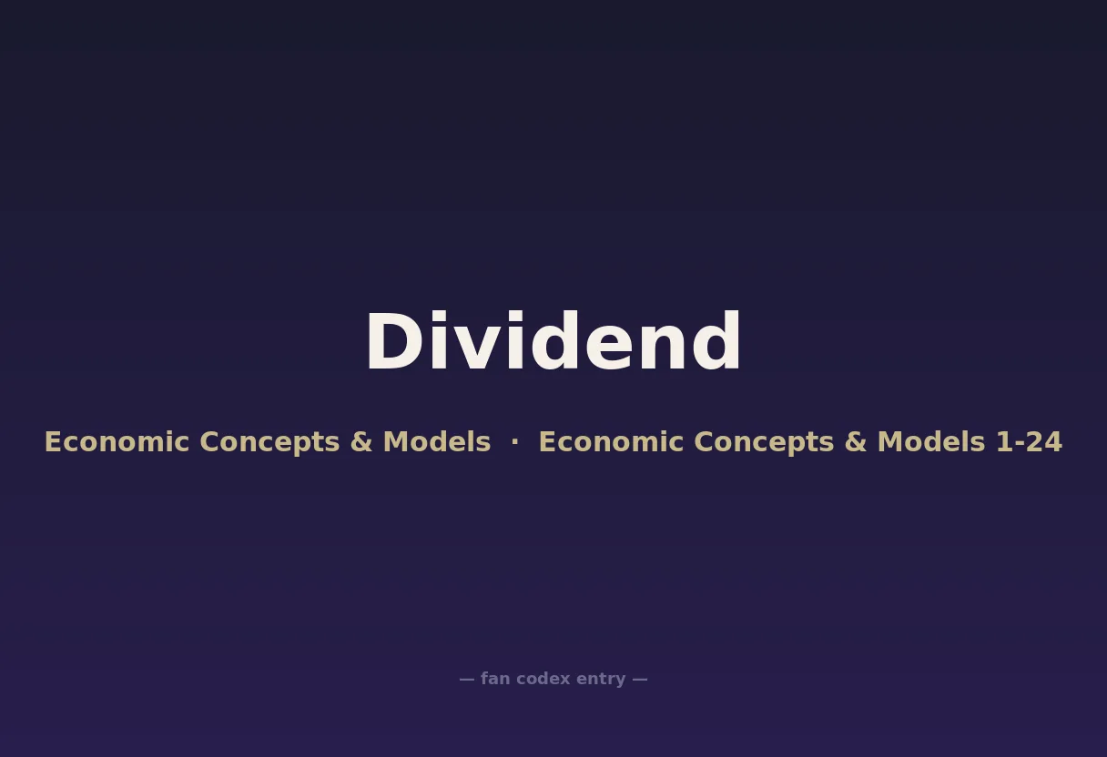 Dividend