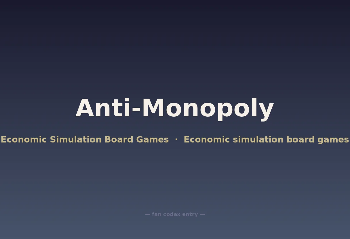 Anti-Monopoly