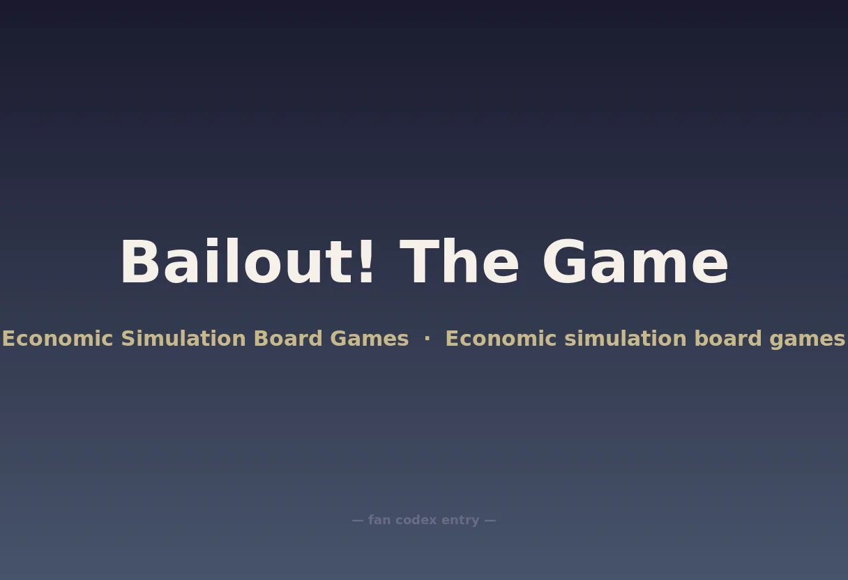 Bailout! The Game