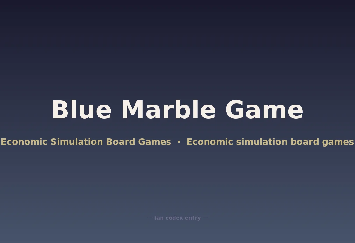Blue Marble Game