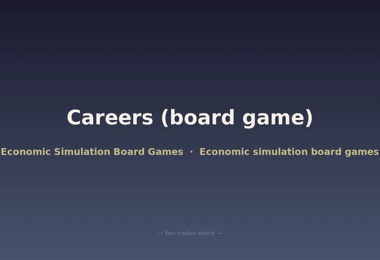 Careers (board game)