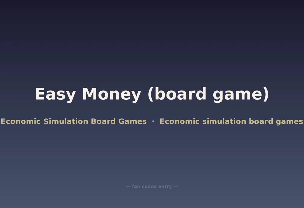 Easy Money (board game)