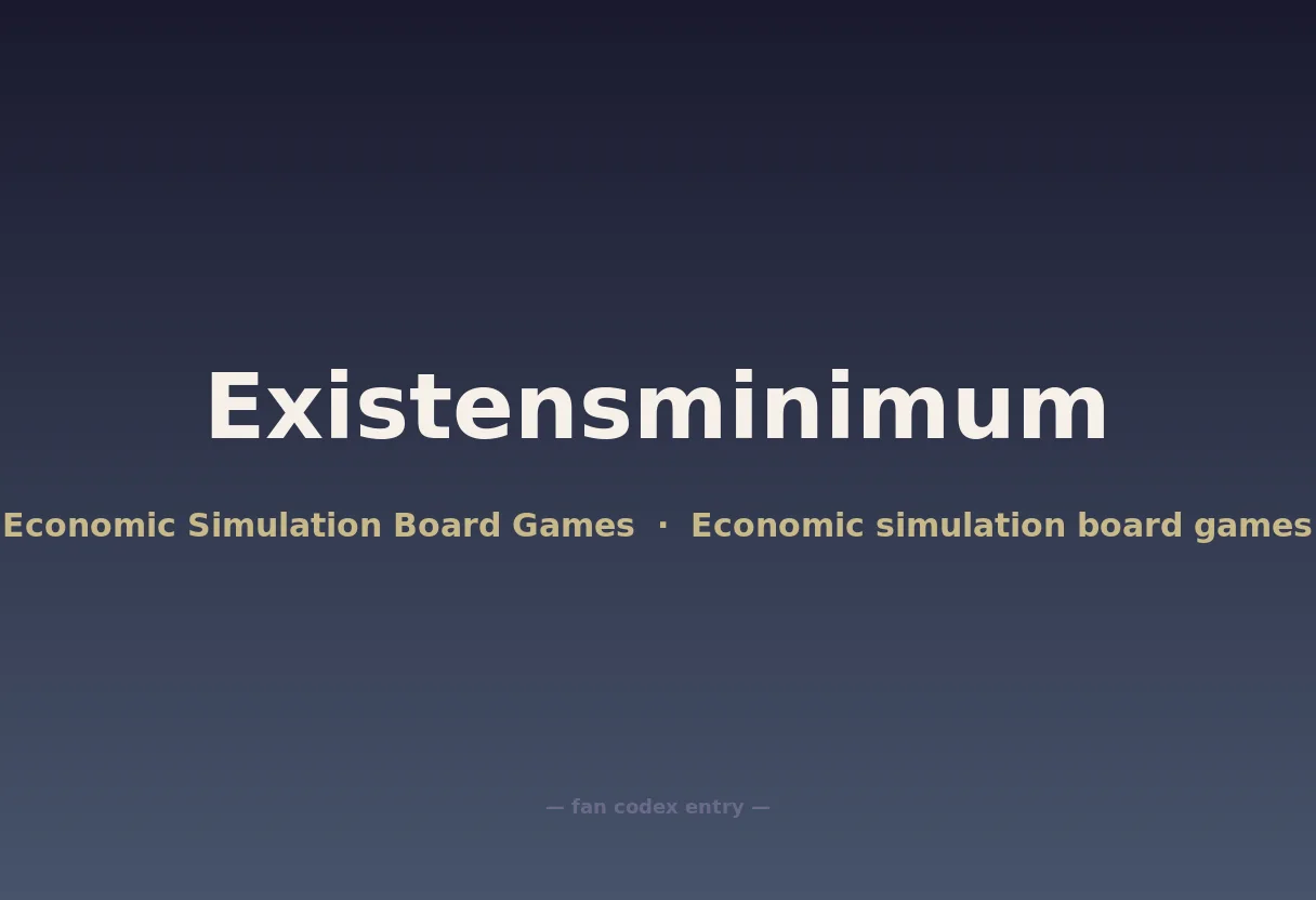 Existensminimum