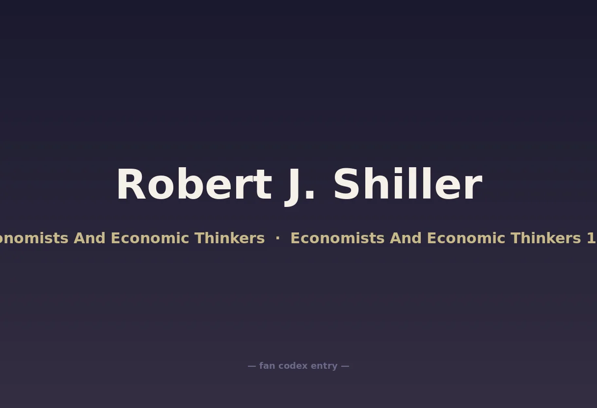 Robert J. Shiller