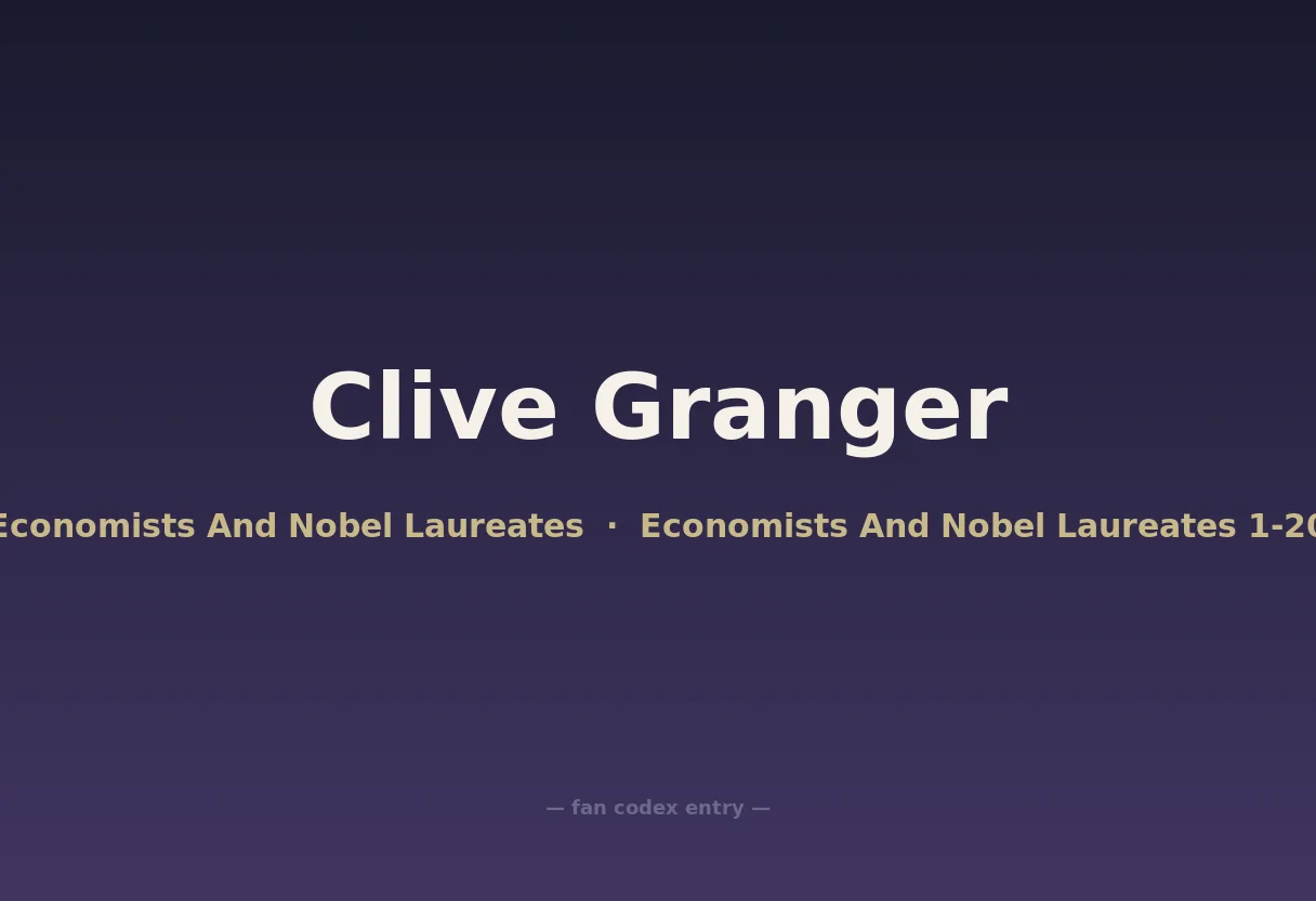 Clive Granger
