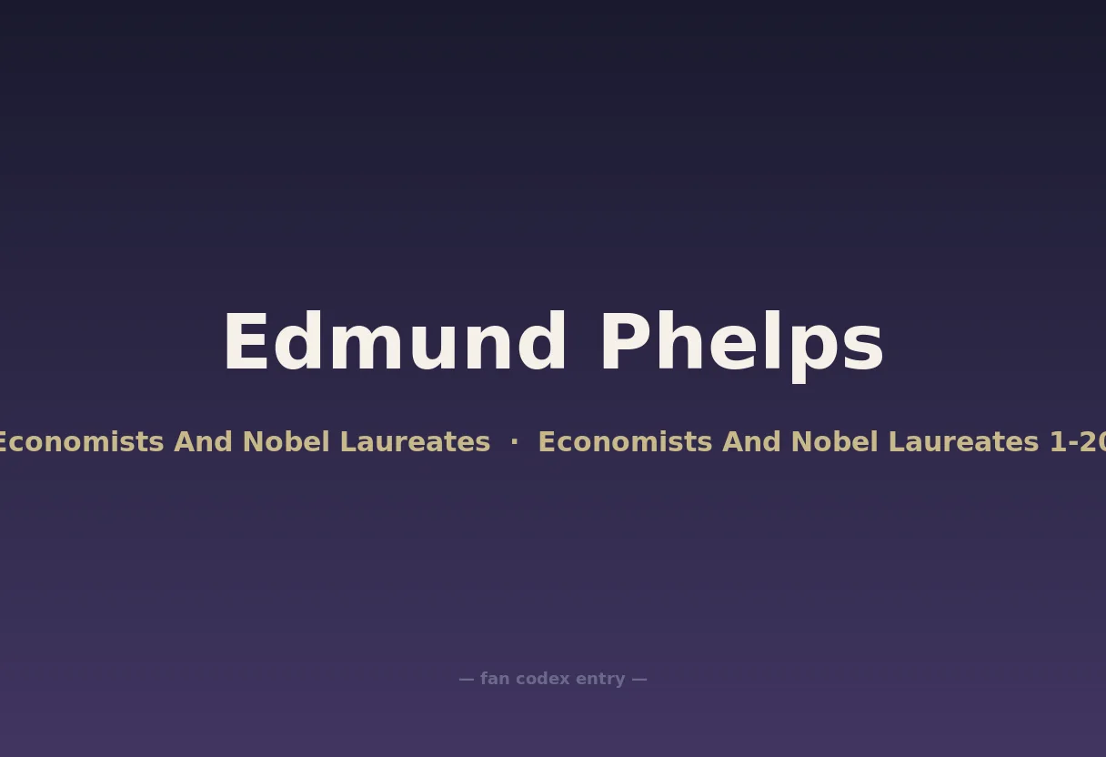 Edmund Phelps