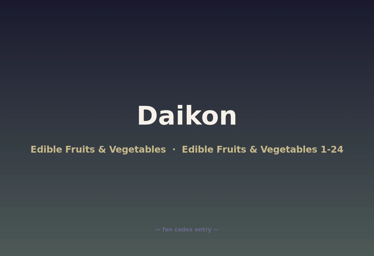 Daikon