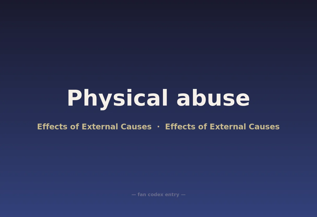 Physical abuse
