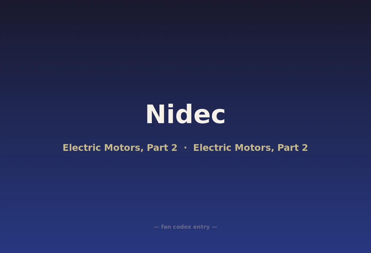 Nidec