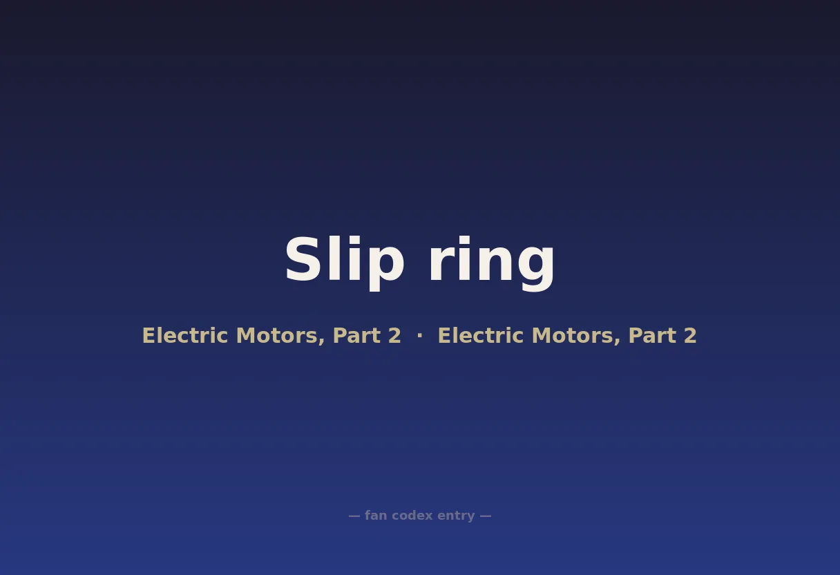 Slip ring