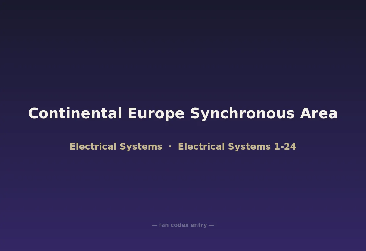 Continental Europe Synchronous Area