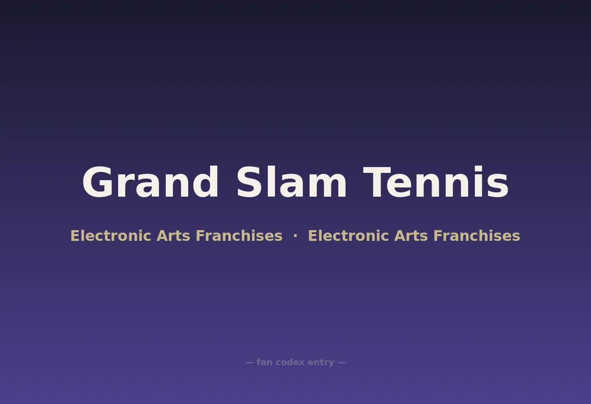 Grand Slam Tennis