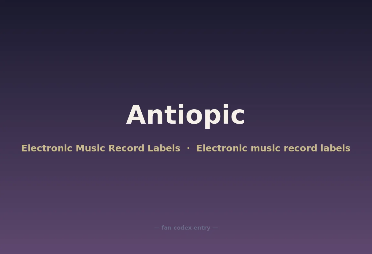 Antiopic