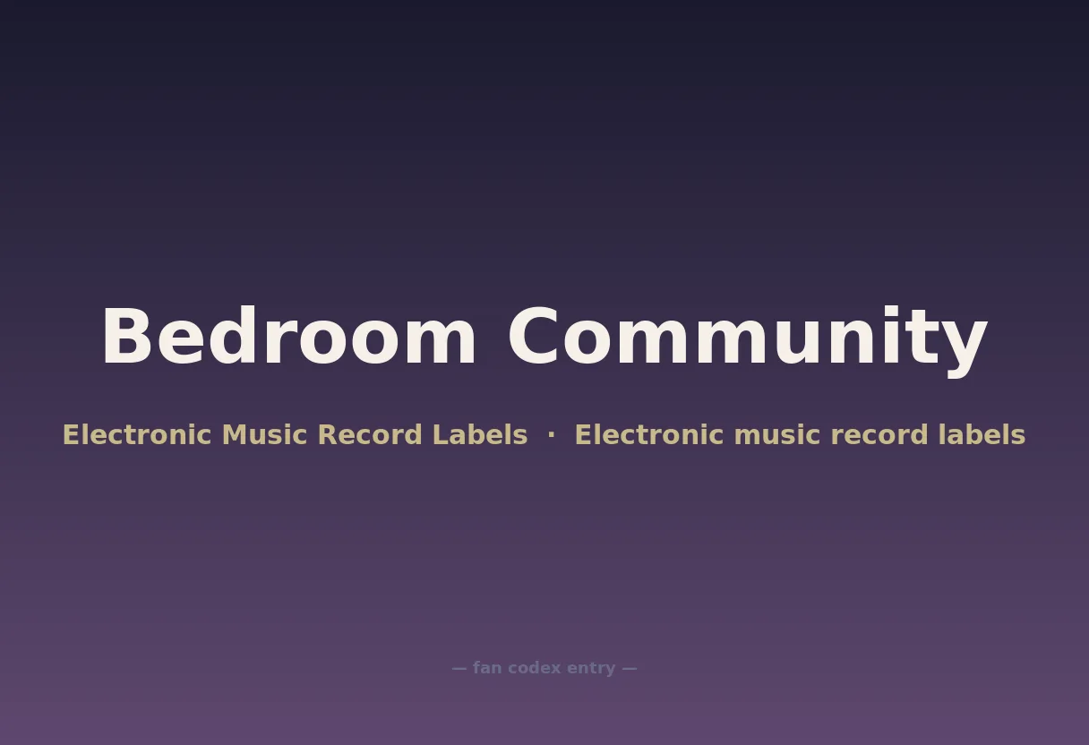 Bedroom Community