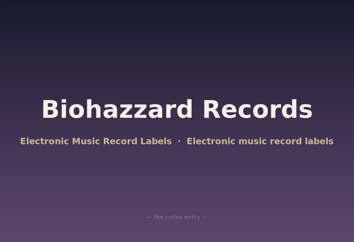Biohazzard Records