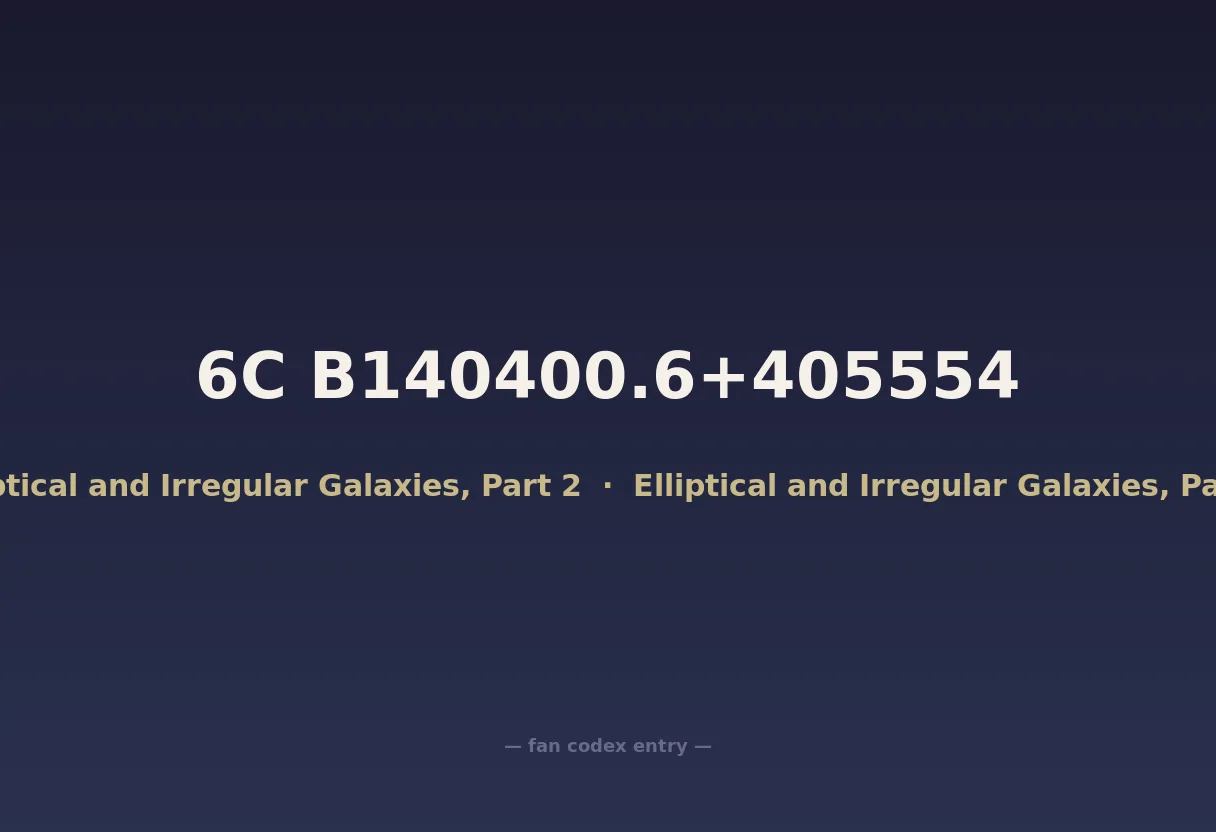 6C B140400.6+405554