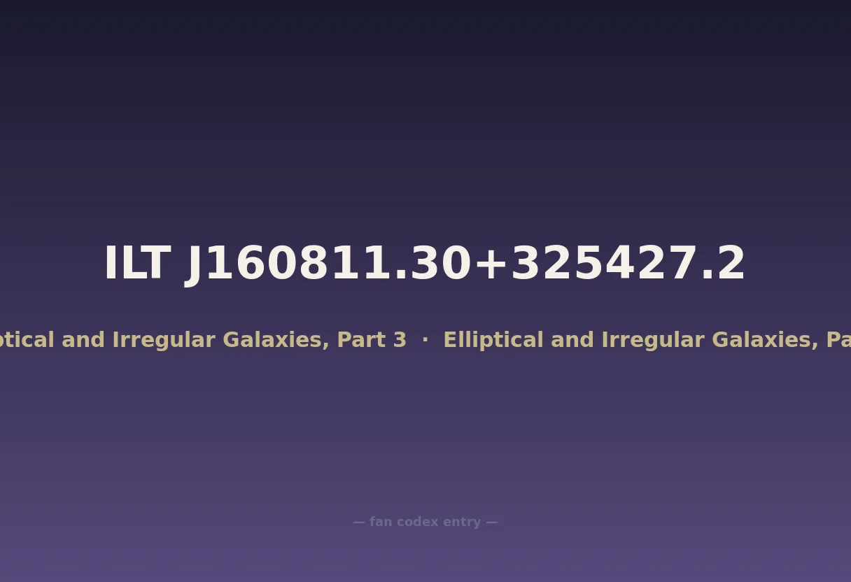 ILT J160811.30+325427.2