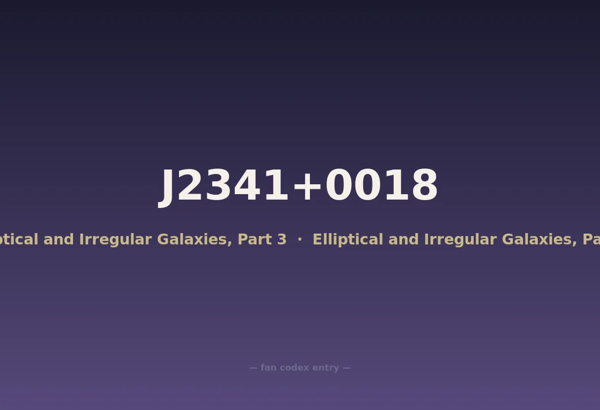 J2341+0018