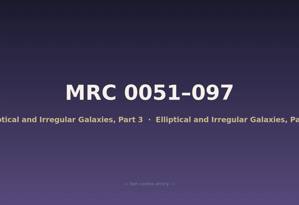 MRC 0051–097