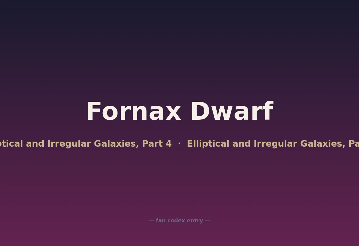 Fornax Dwarf