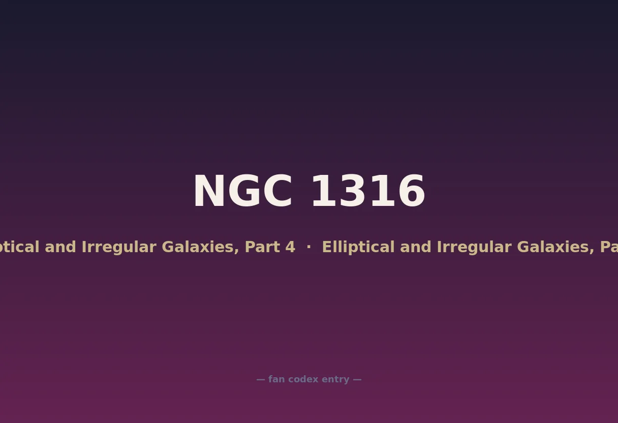 NGC 1316