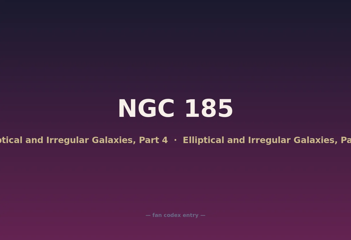 NGC 185