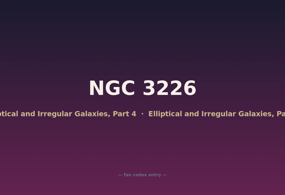 NGC 3226