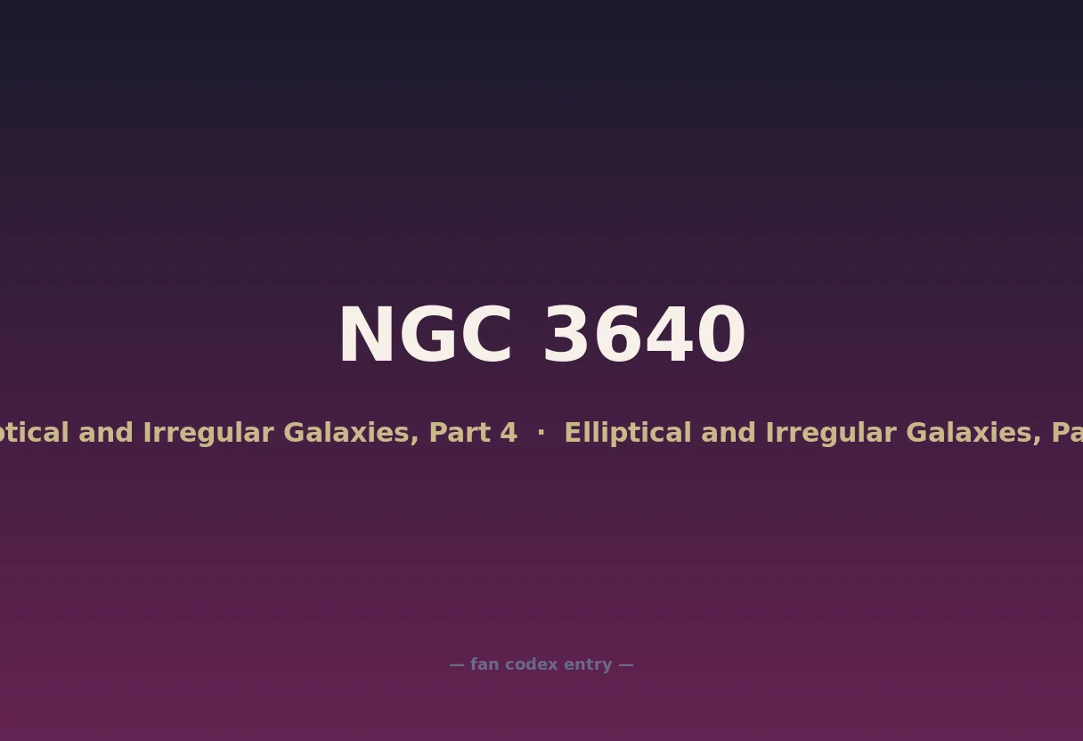 NGC 3640