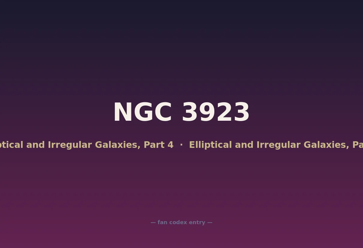 NGC 3923