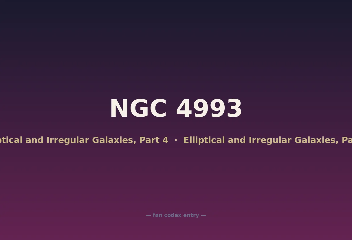 NGC 4993