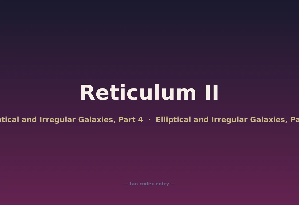 Reticulum II
