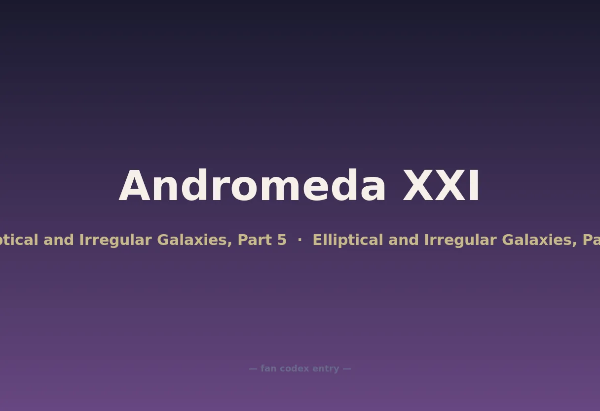 Andromeda XXI