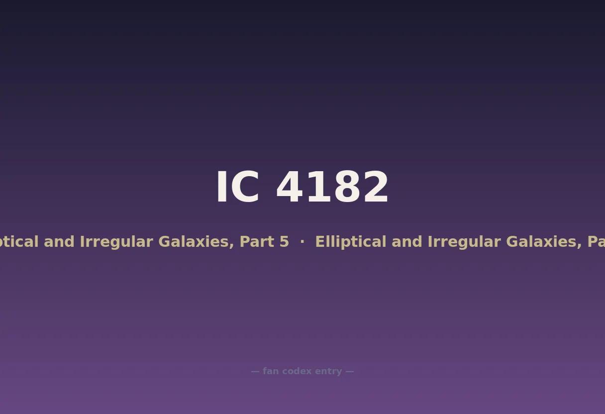 IC 4182